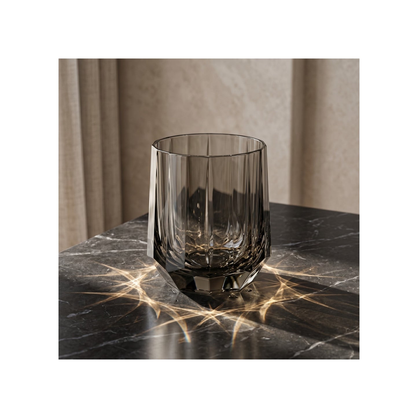K9 Prism Crystal Whiskey Glass