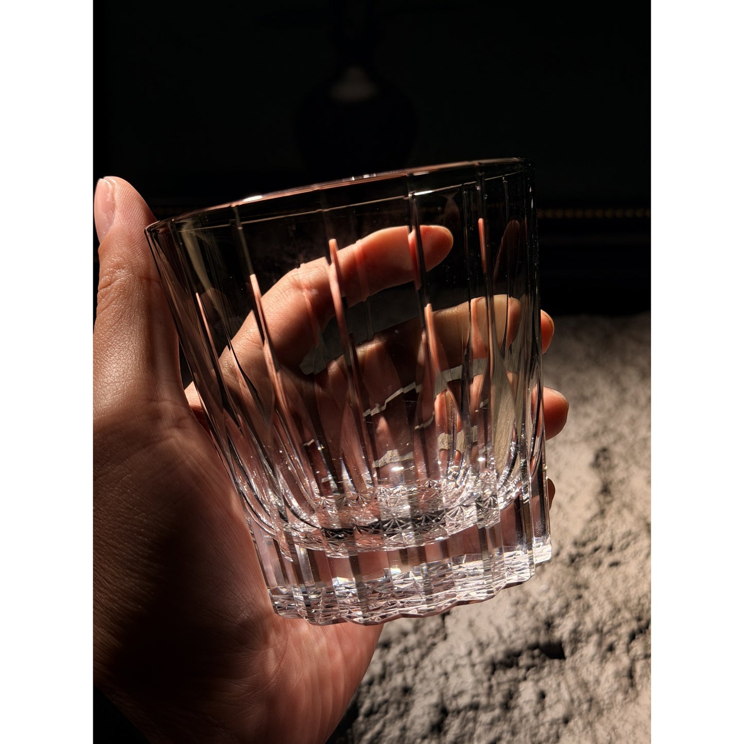 K9 Starburst Crystal Whiskey Glass