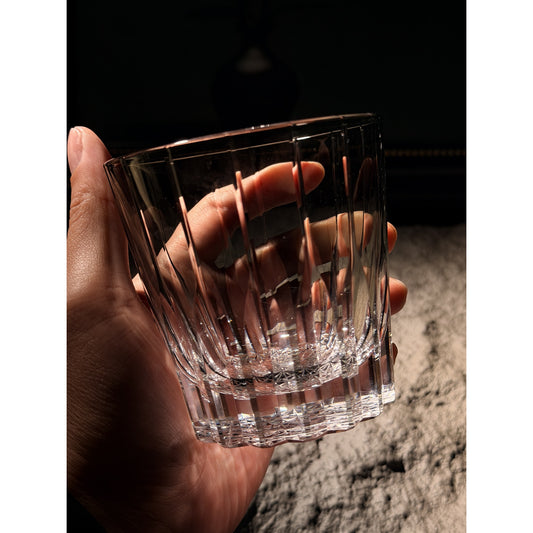 K9 Starburst Crystal Whiskey Glass