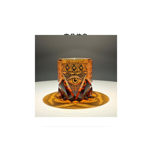 Eye of Providence Edo Kiriko Whiskey Glass
