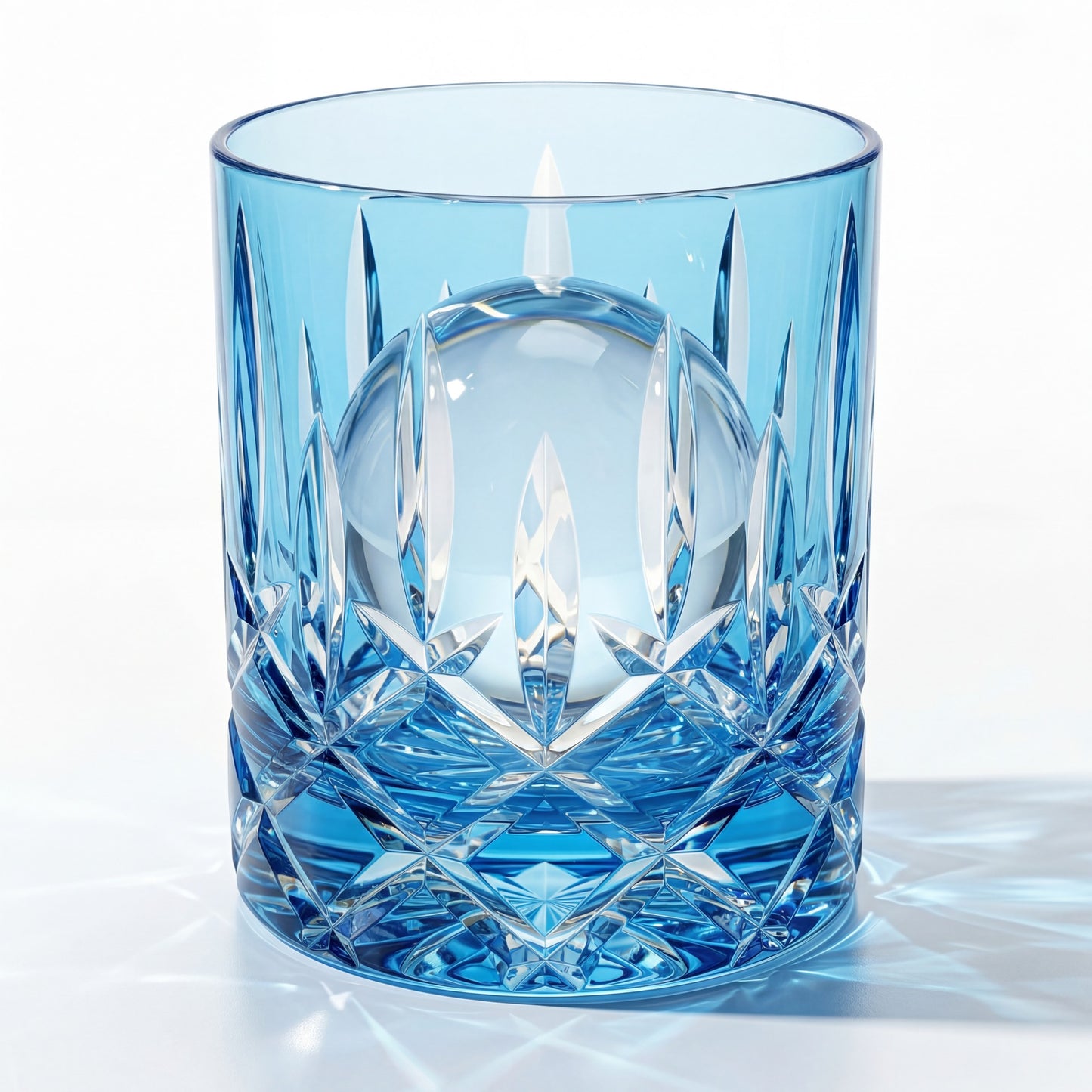 Ice Clear Edo Kiriko Whiskey Glass