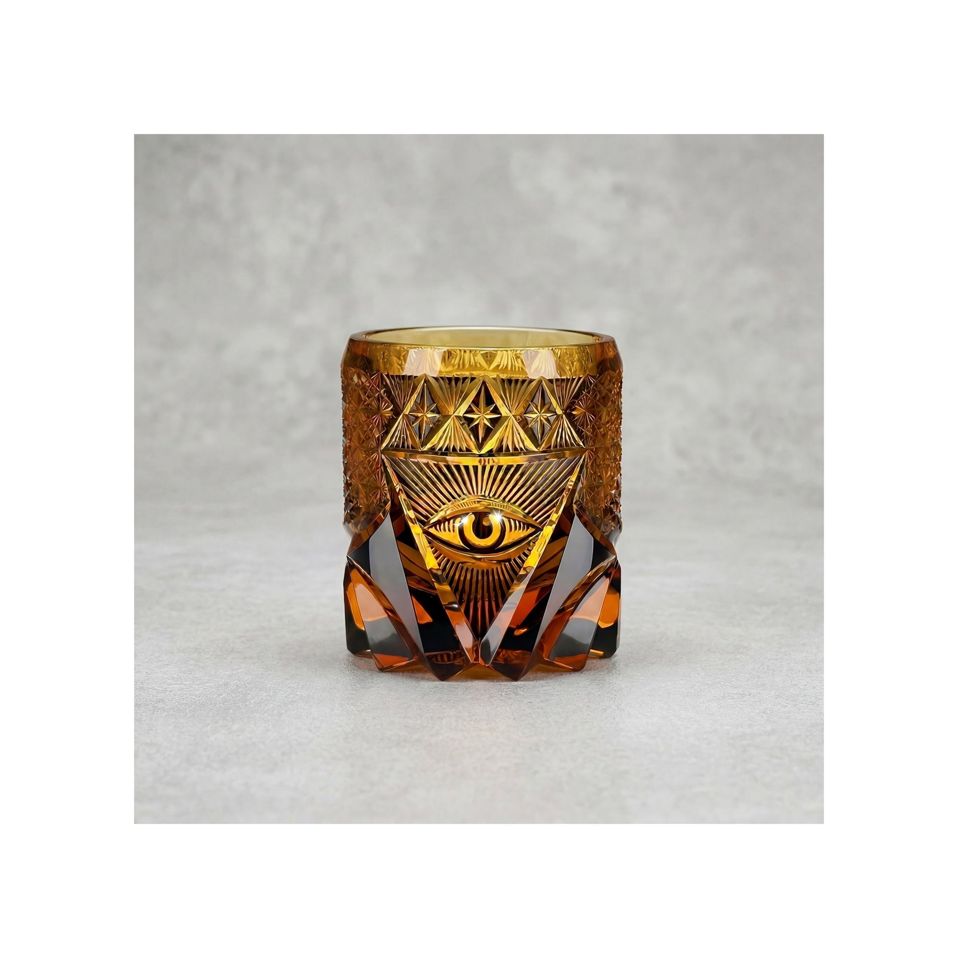 Eye of Providence Edo Kiriko Whiskey Glass