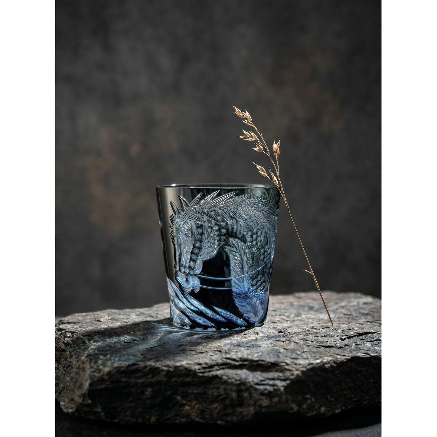 Tokinowa Japanese Edo Kiriko handmade foreign wine whiskey glass collection limited crystal glass carved wine glass
