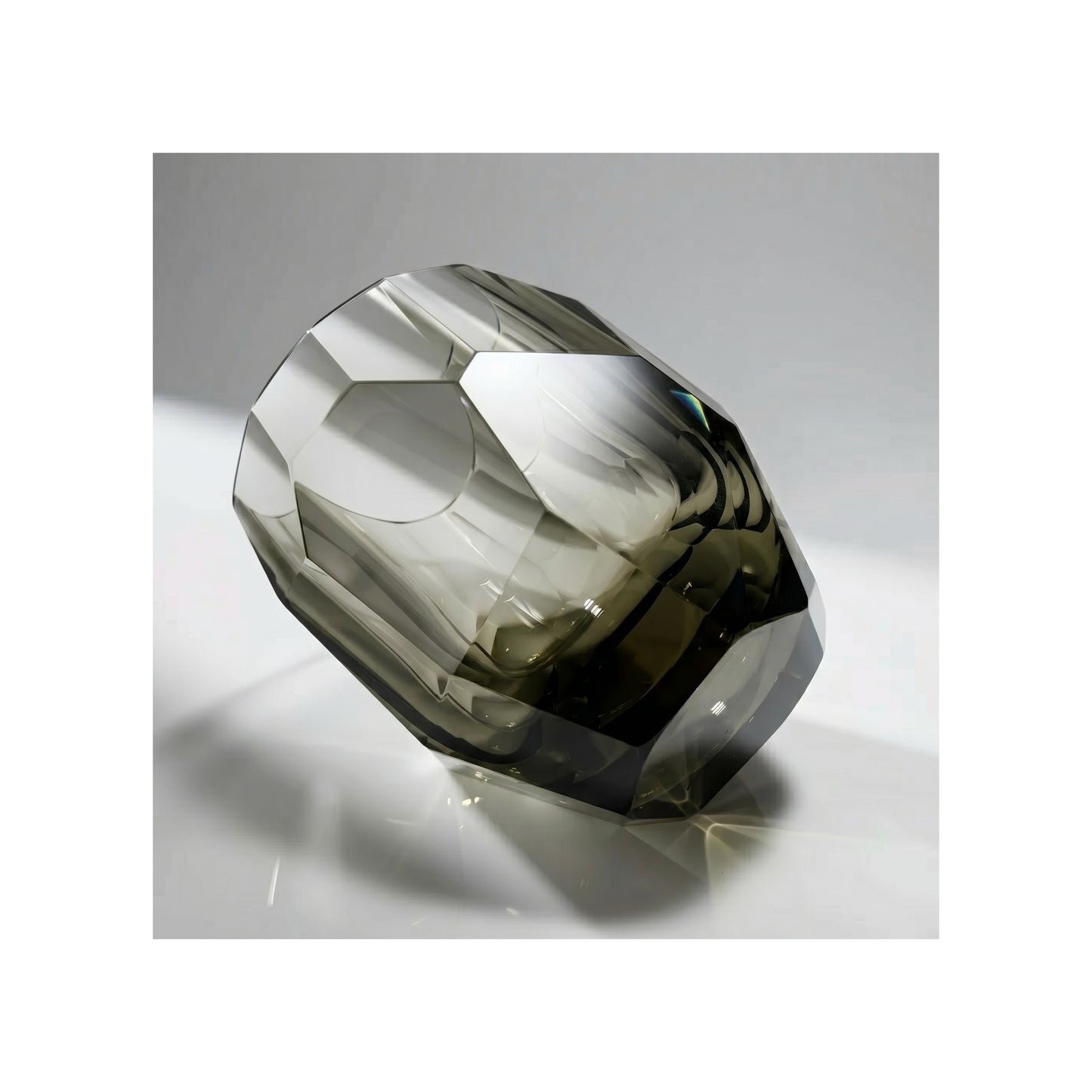 Cullinan Raw Stone Crystal Whiskey Glass