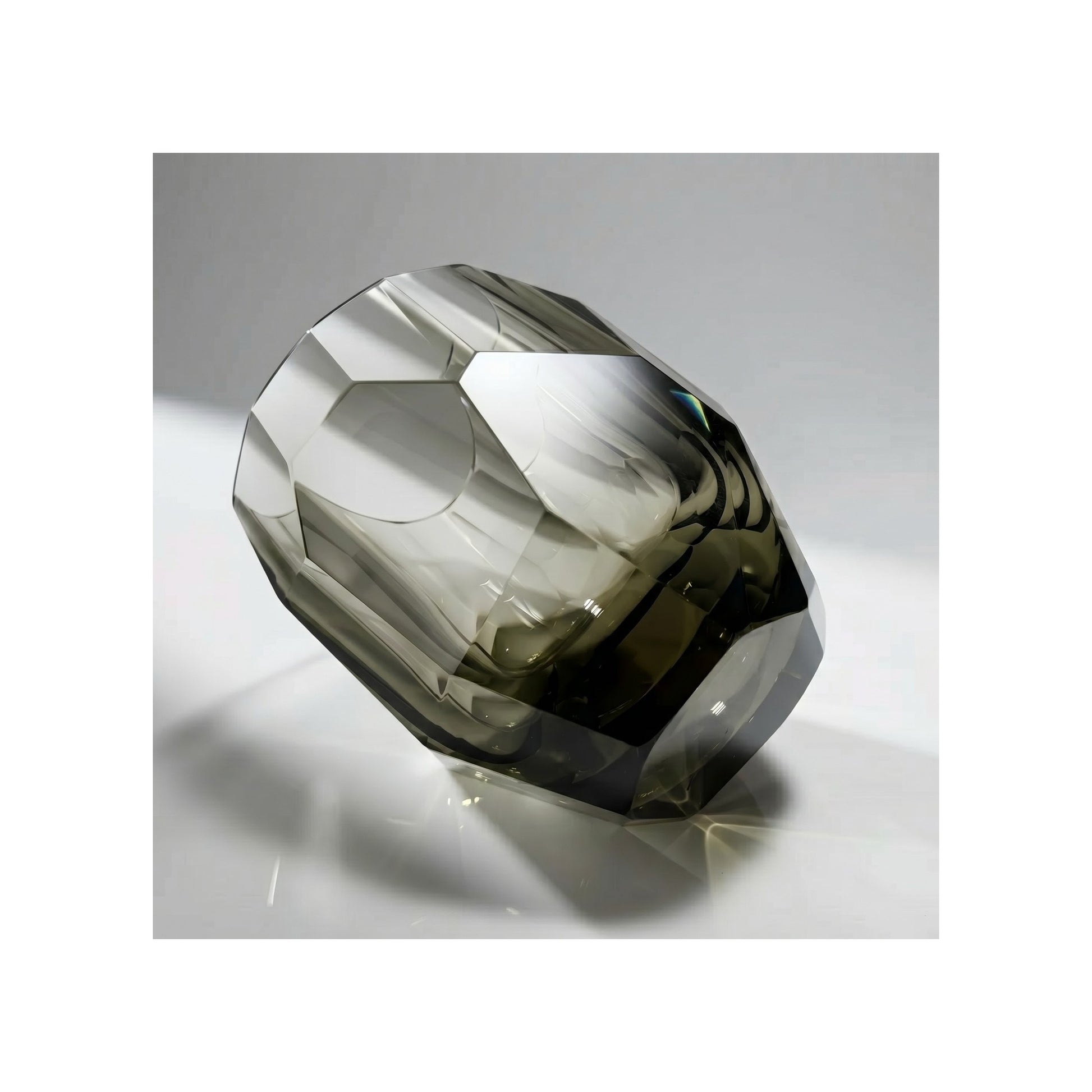 Cullinan Raw Stone Crystal Whiskey Glass