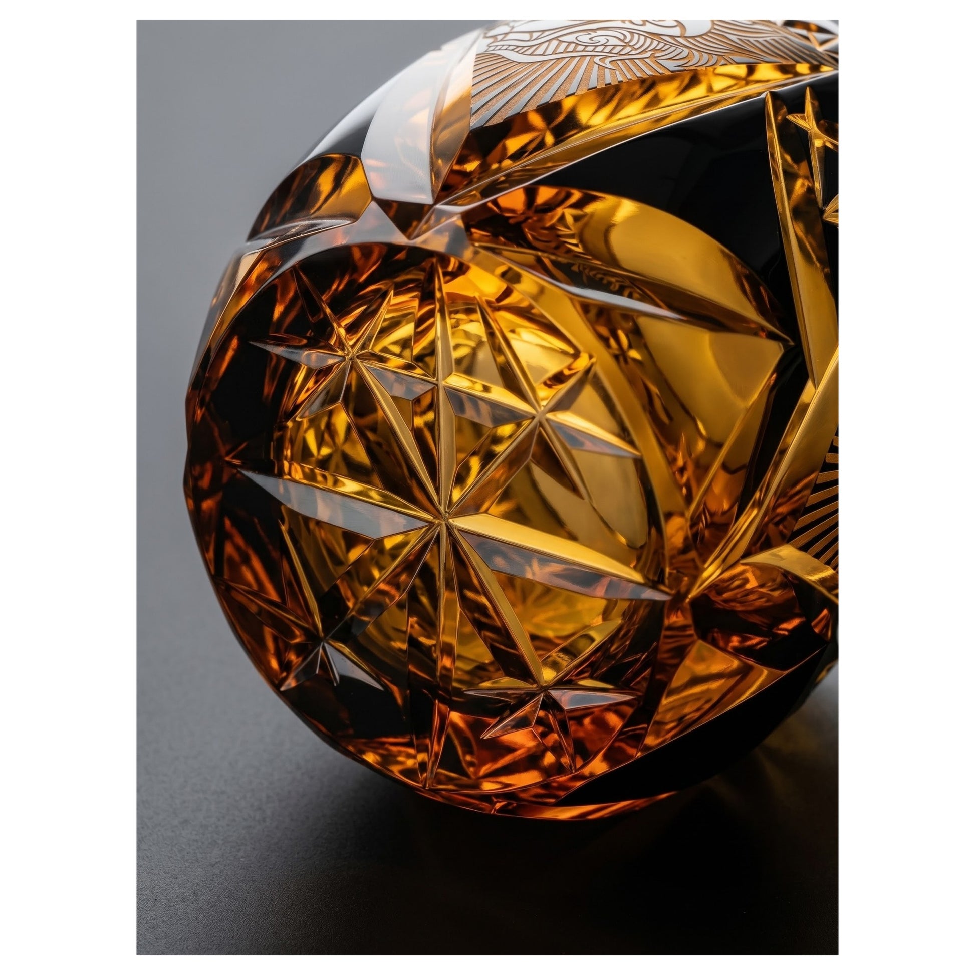 Azure Dragon Edo Kiriko Whiskey Glass