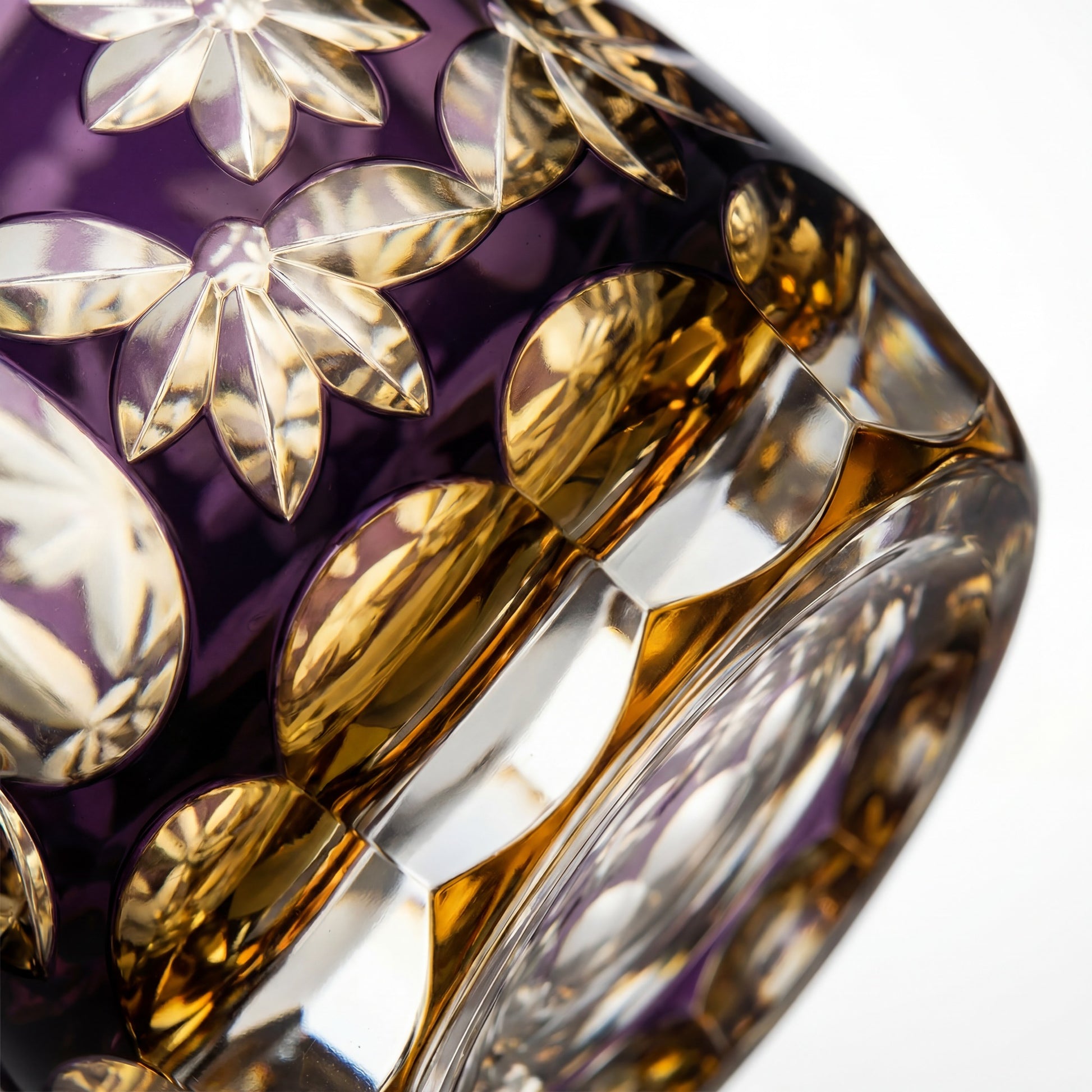 Hanamari Edo Kiriko Whiskey Glass