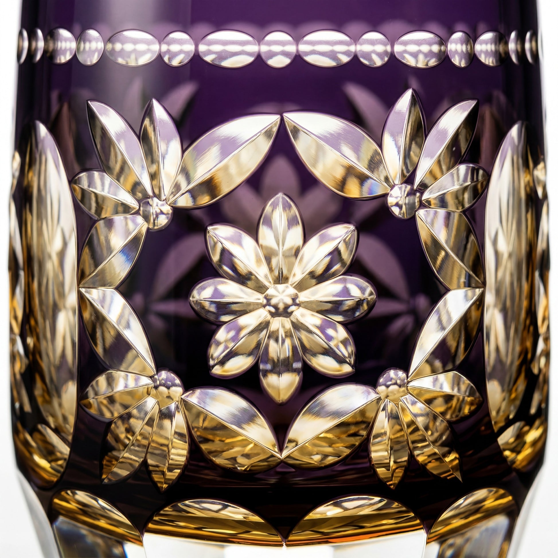 Hanamari Edo Kiriko Whiskey Glass