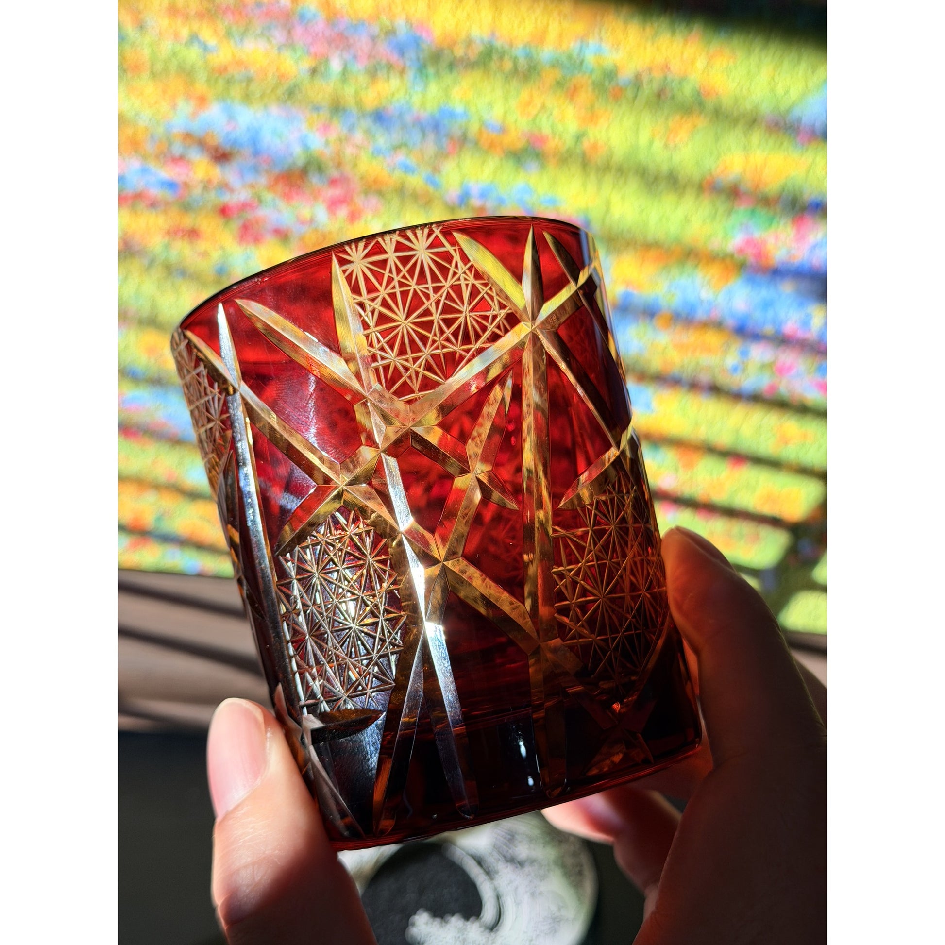 Gods Edo Kiriko Whiskey Glass