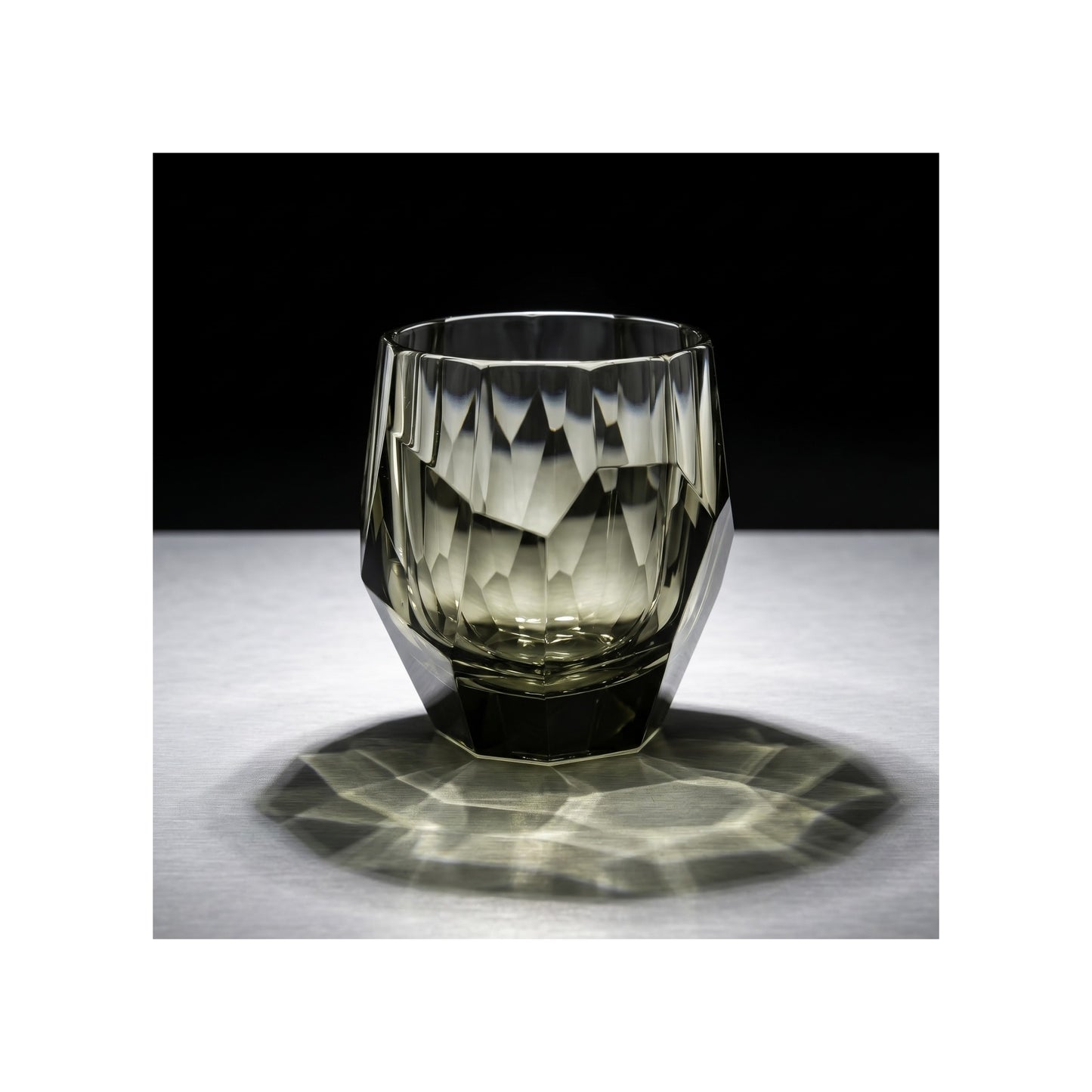 Cullinan Raw Stone Crystal Whiskey Glass