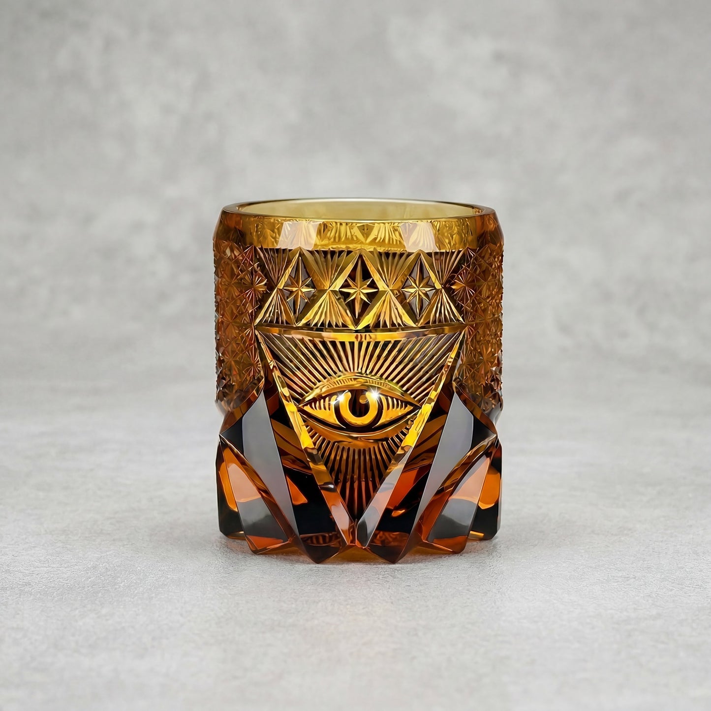 Eye of Providence Edo Kiriko Whiskey Glass
