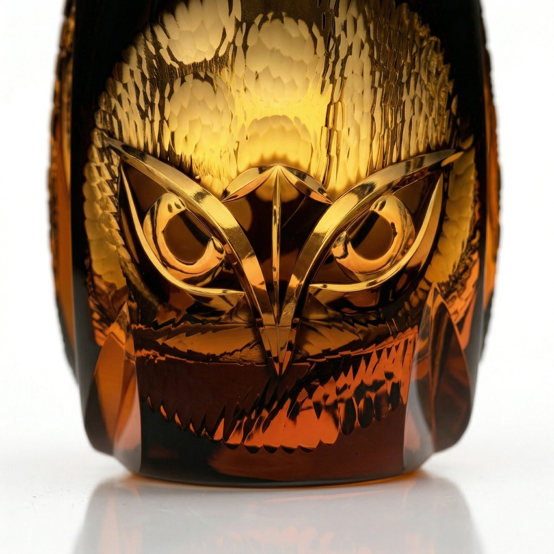 Owl Edo Kiriko Whiskey Glass