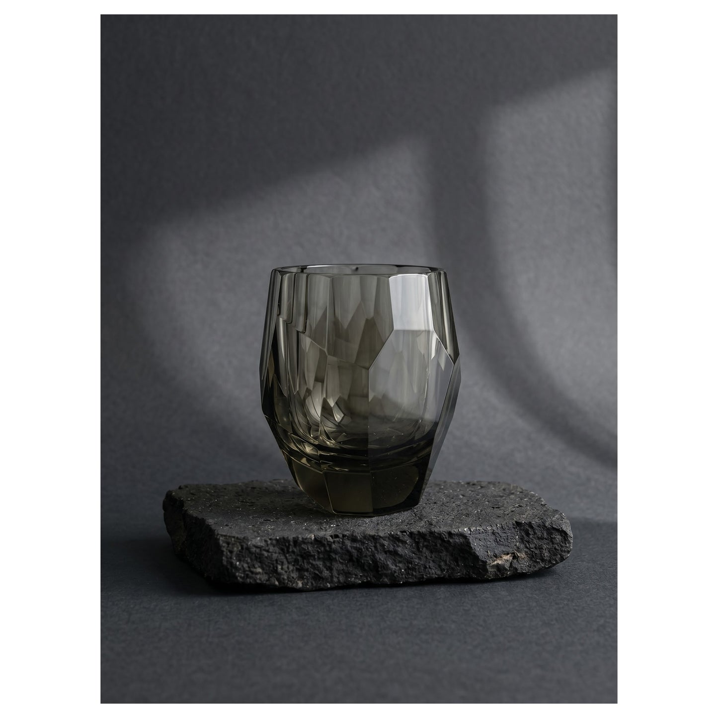 Cullinan Raw Stone Crystal Whiskey Glass