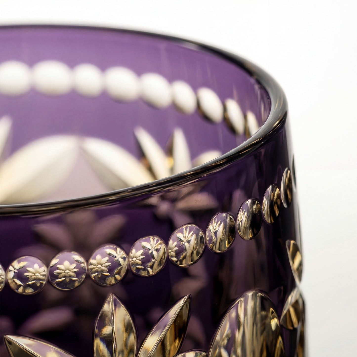 Hanamari Edo Kiriko Whiskey Glass
