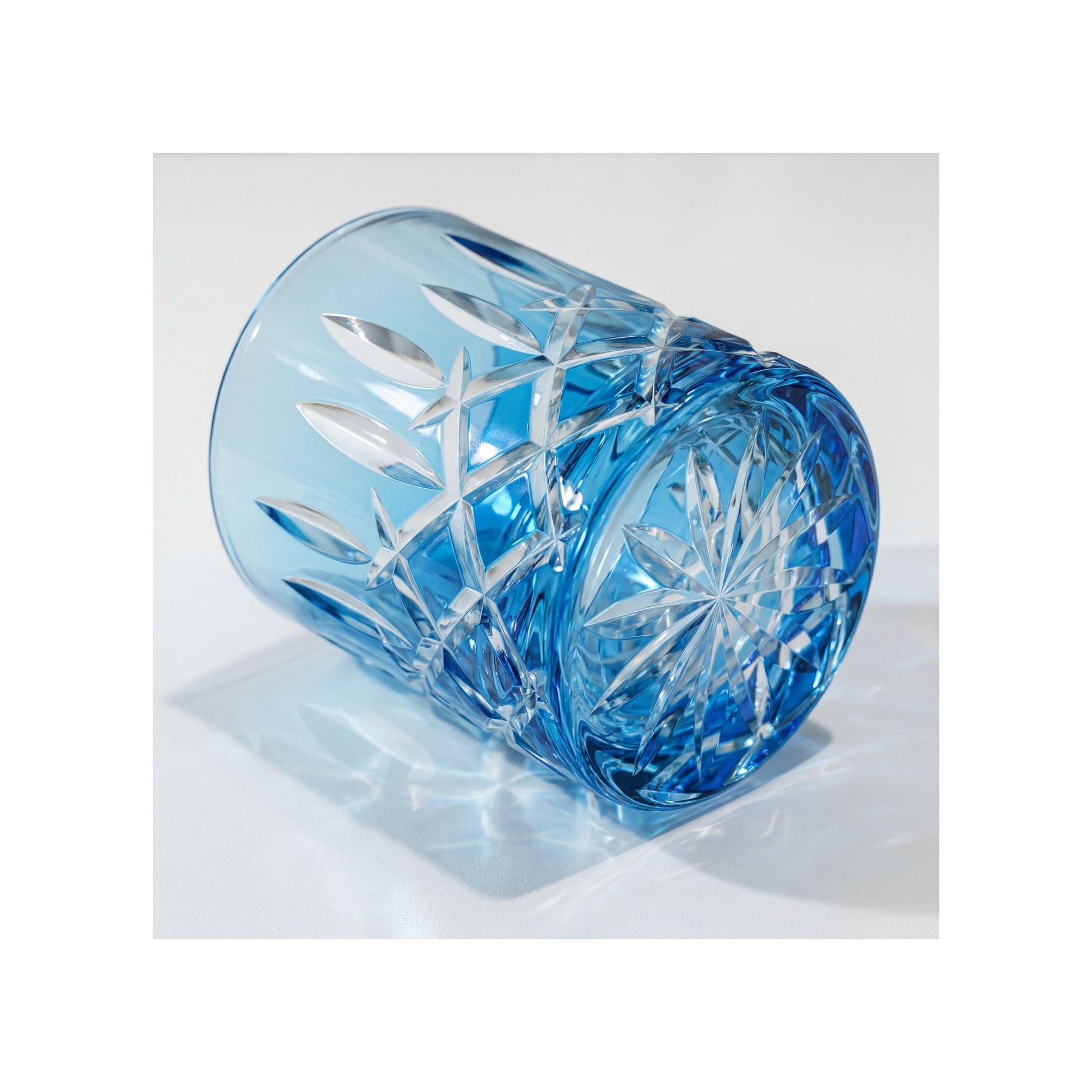Ice Clear Edo Kiriko Whiskey Glass