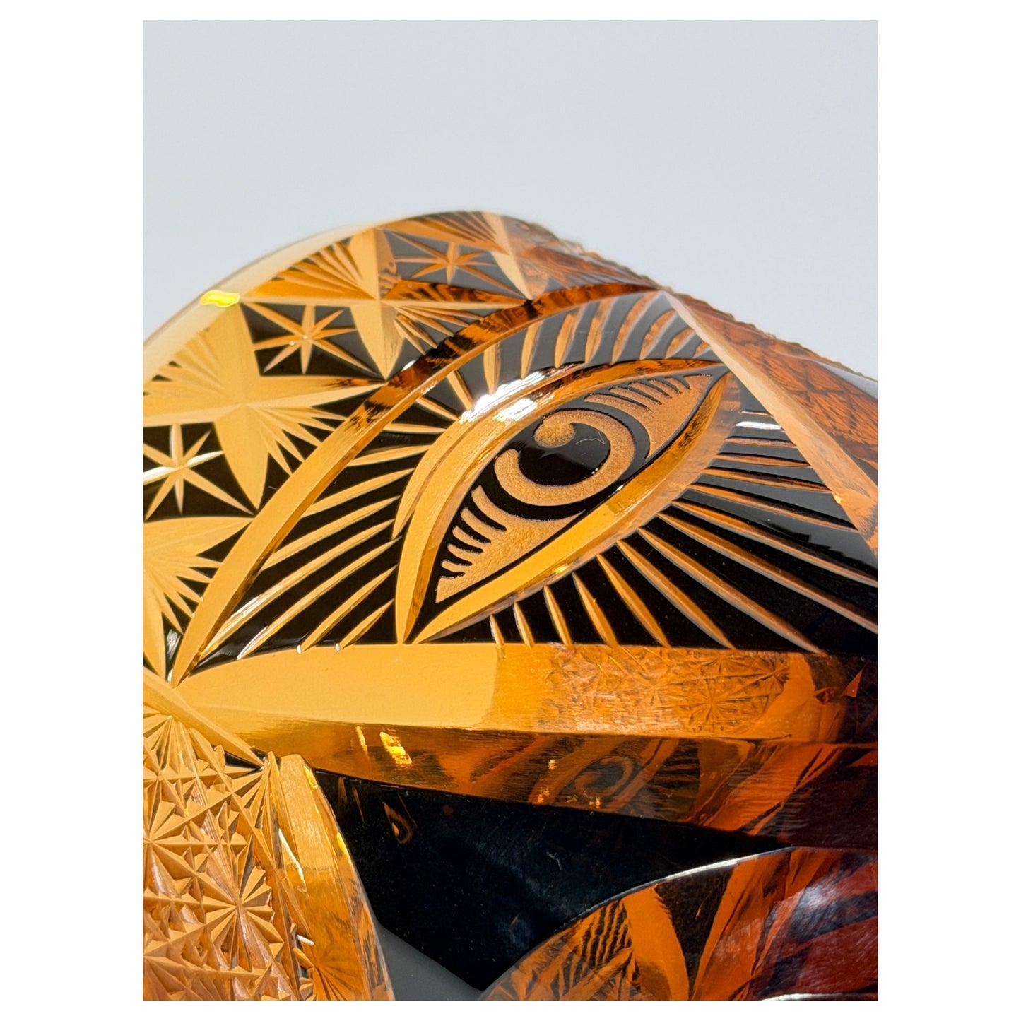 Eye of Providence Edo Kiriko Whiskey Glass