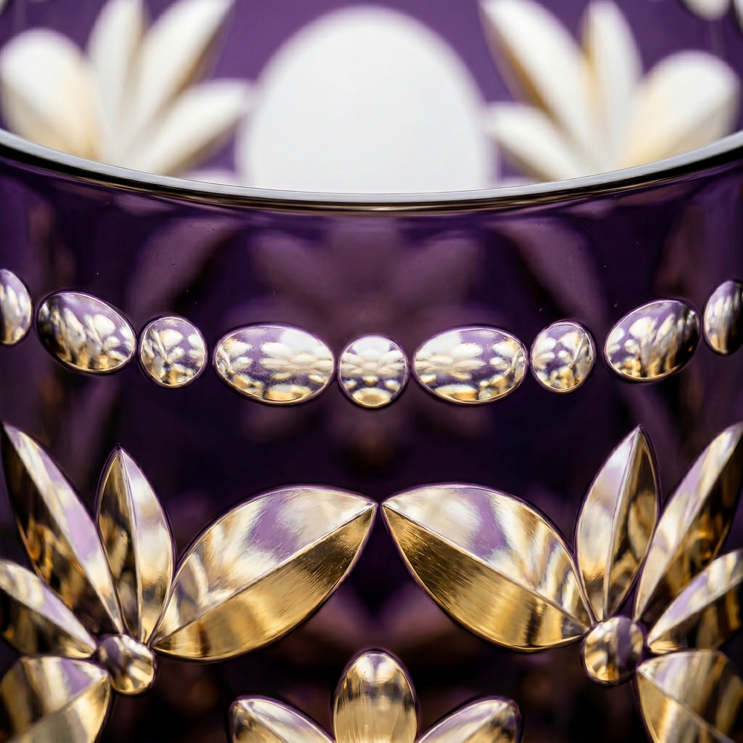 Hanamari Edo Kiriko Whiskey Glass