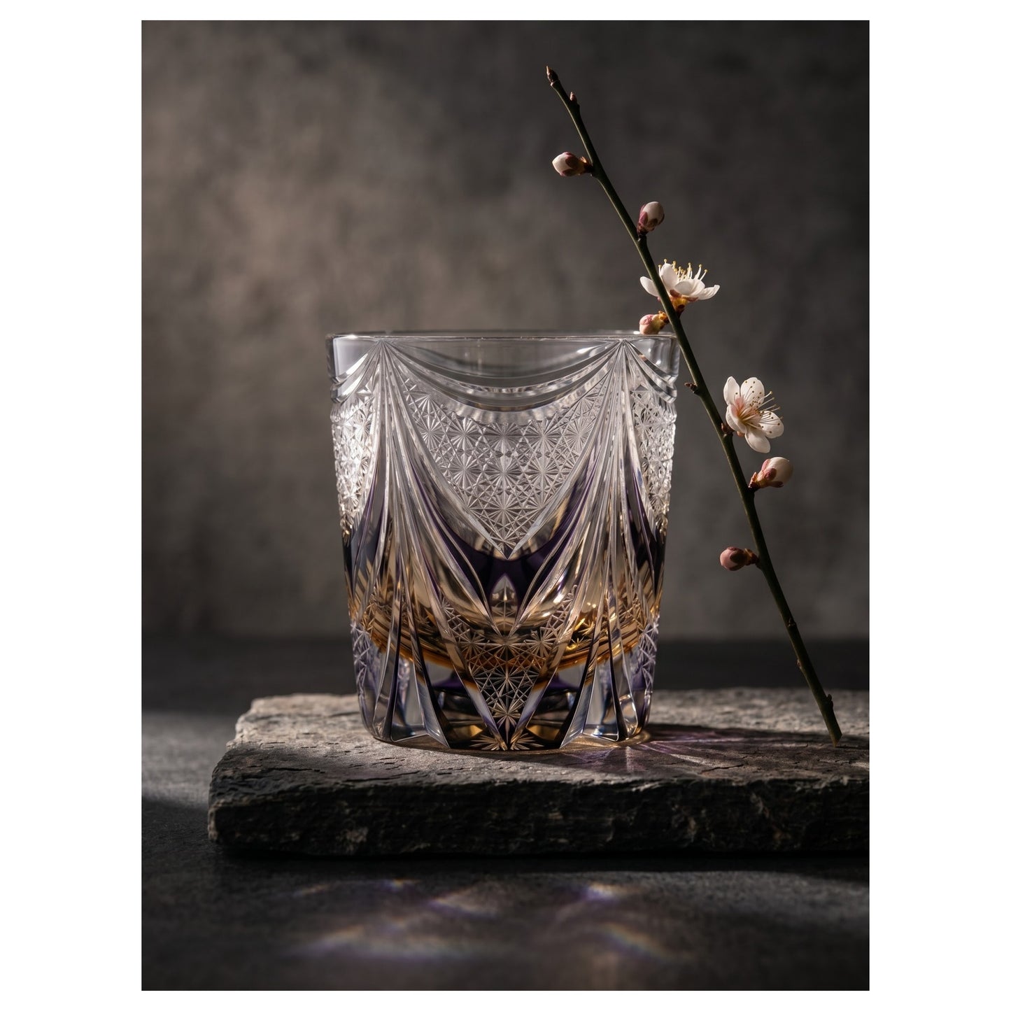 Thousand Sails Edo Kiriko Whiskey Glass