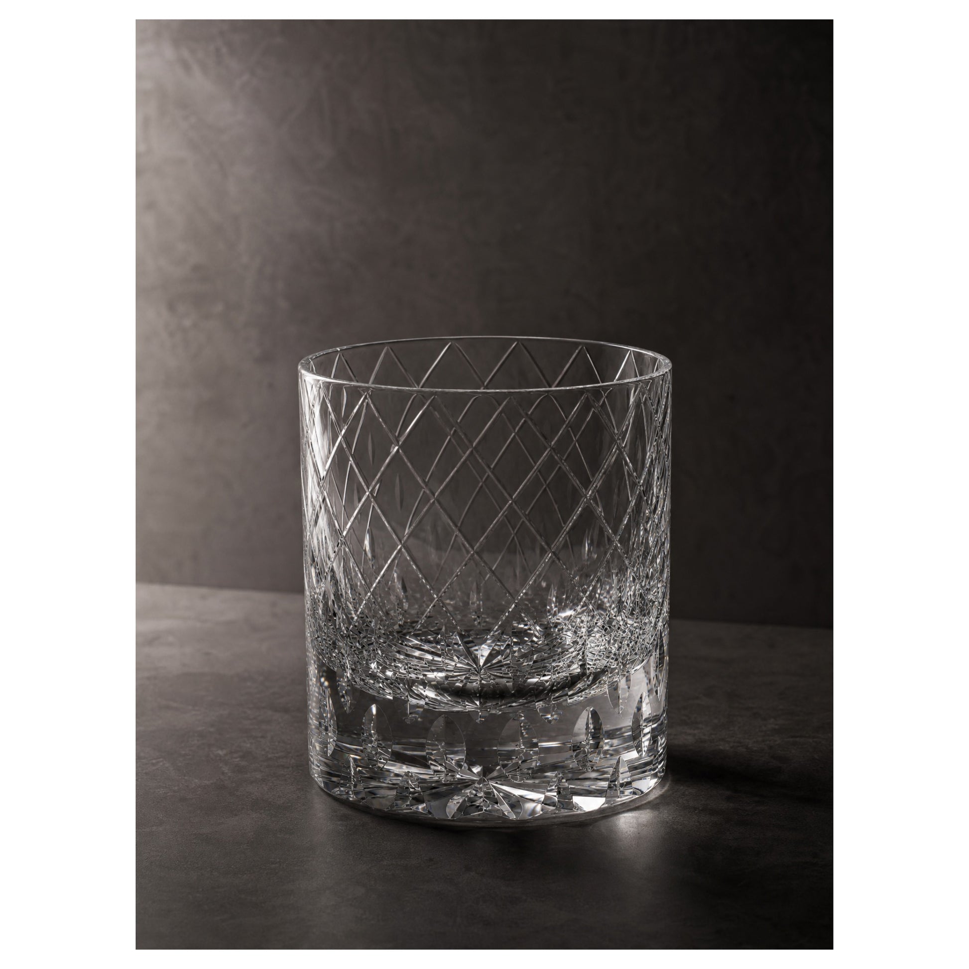 K9 Distant Thunder Crystal Whiskey Glass