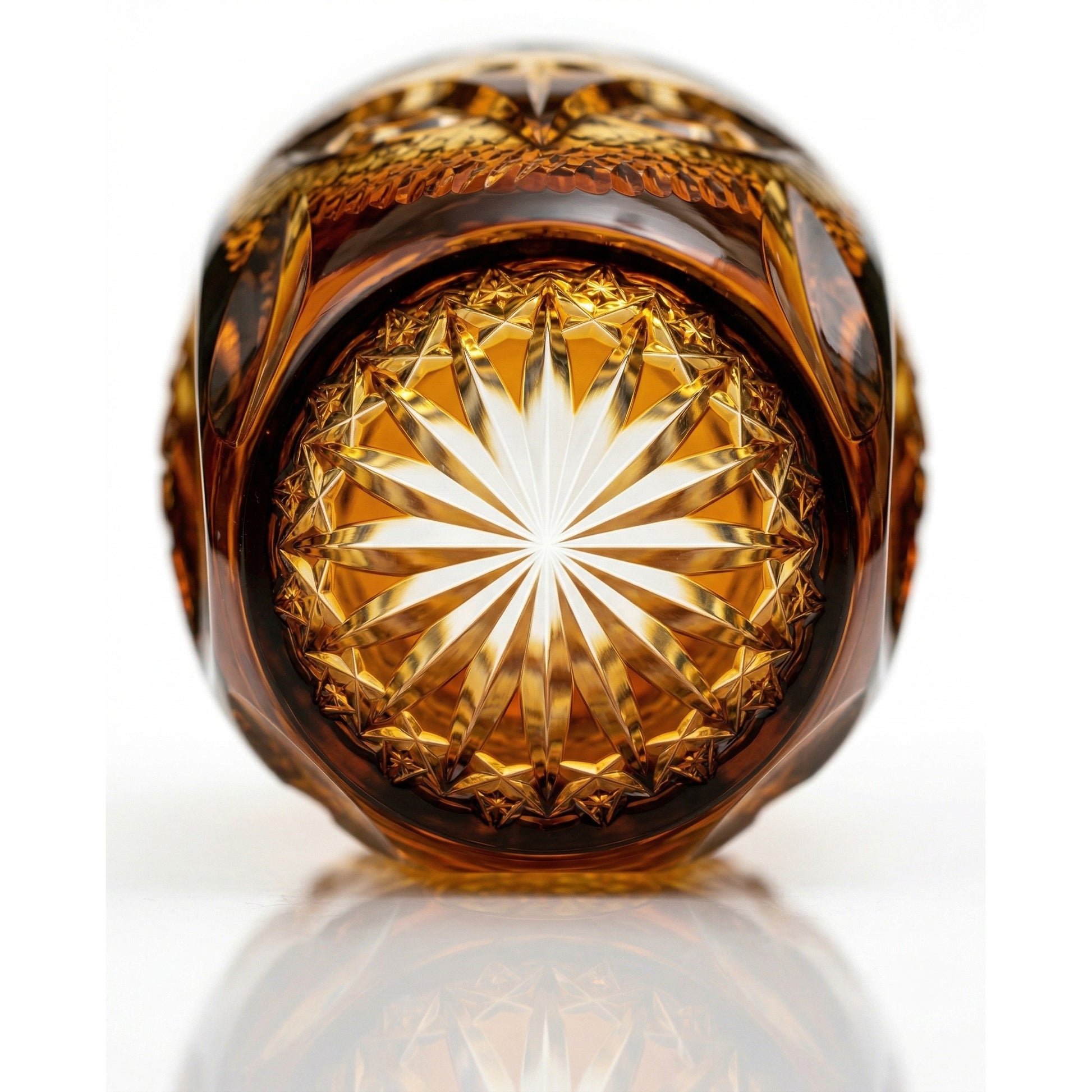 Owl Edo Kiriko Whiskey Glass