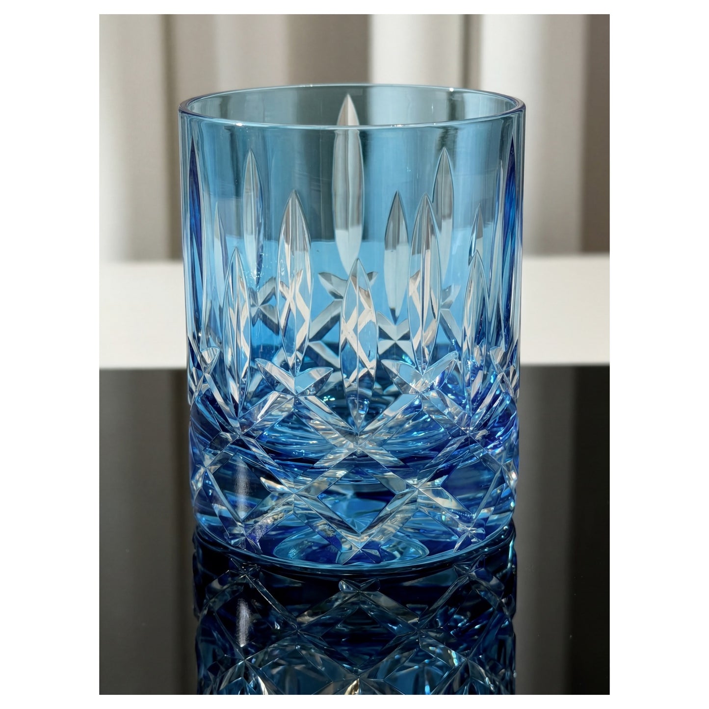 Ice Clear Edo Kiriko Whiskey Glass