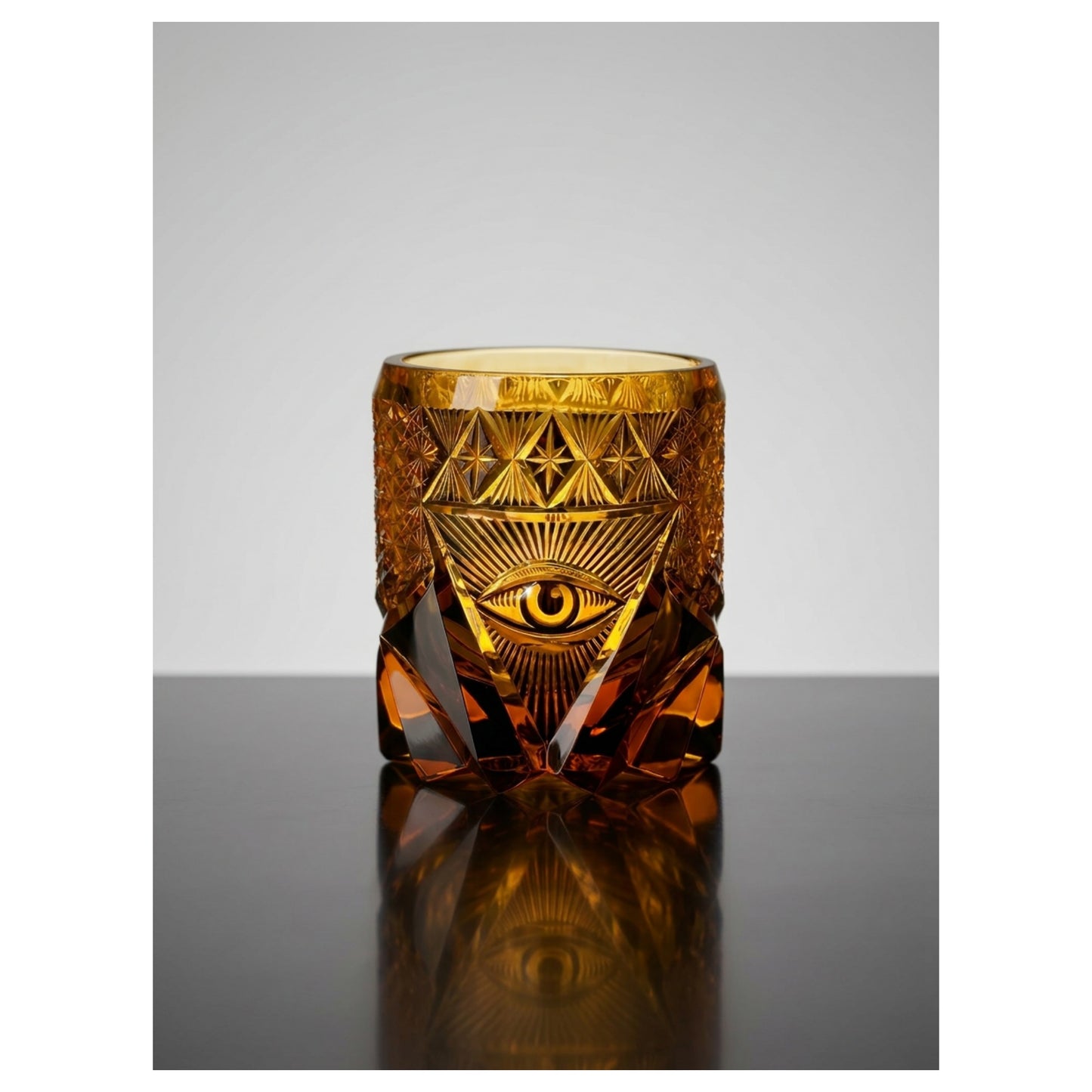 Eye of Providence Edo Kiriko Whiskey Glass