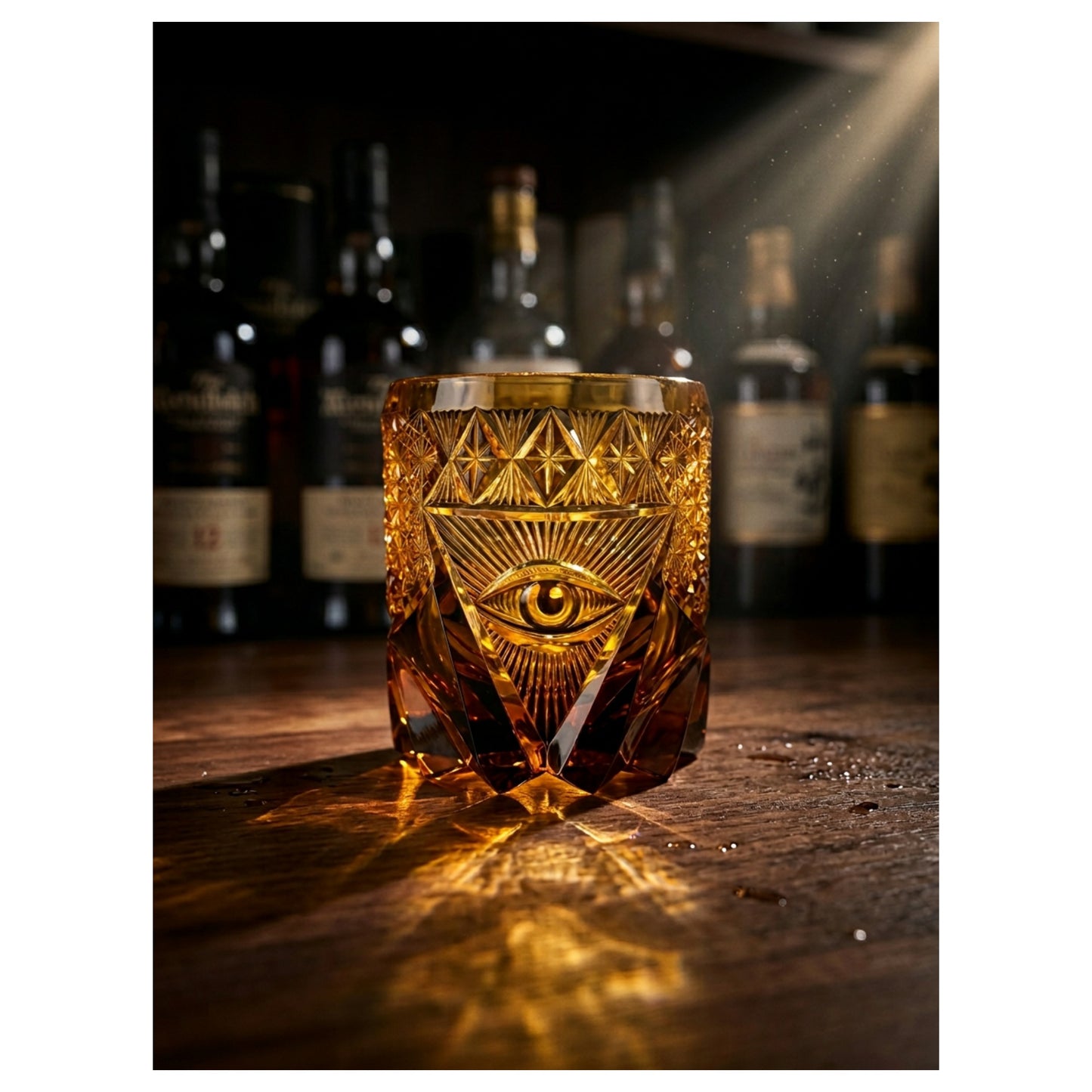 Eye of Providence Edo Kiriko Whiskey Glass