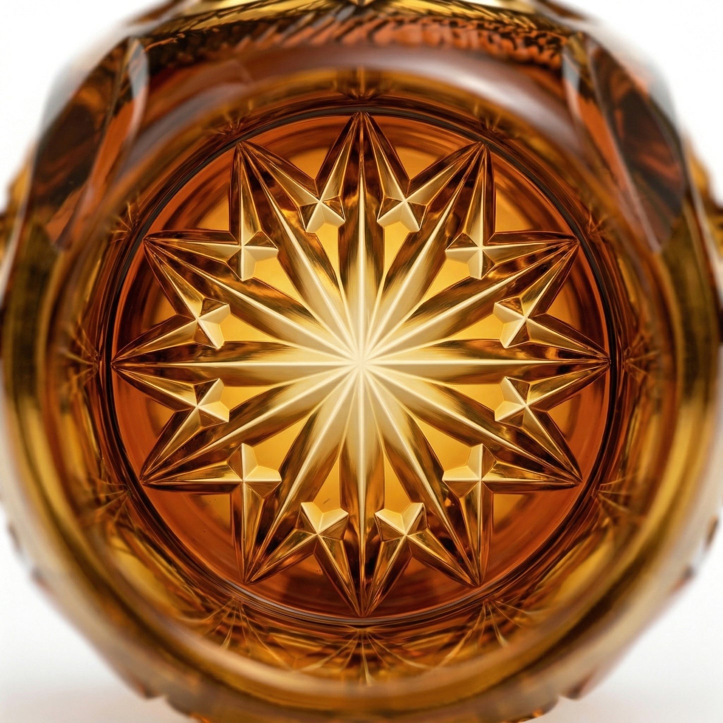 Owl Edo Kiriko Whiskey Glass