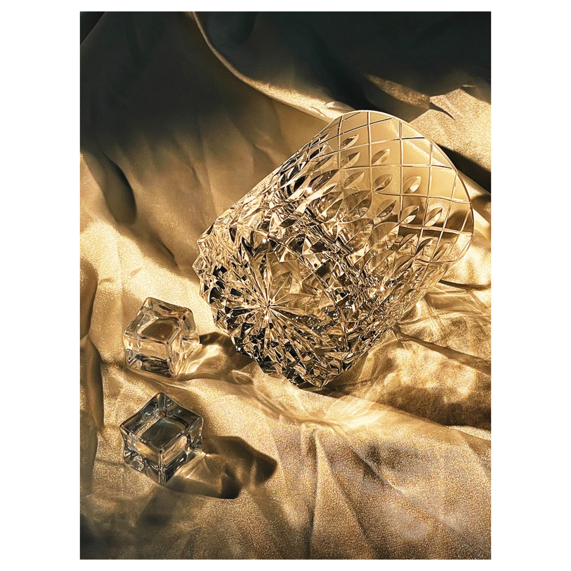 K9 Distant Thunder Crystal Whiskey Glass
