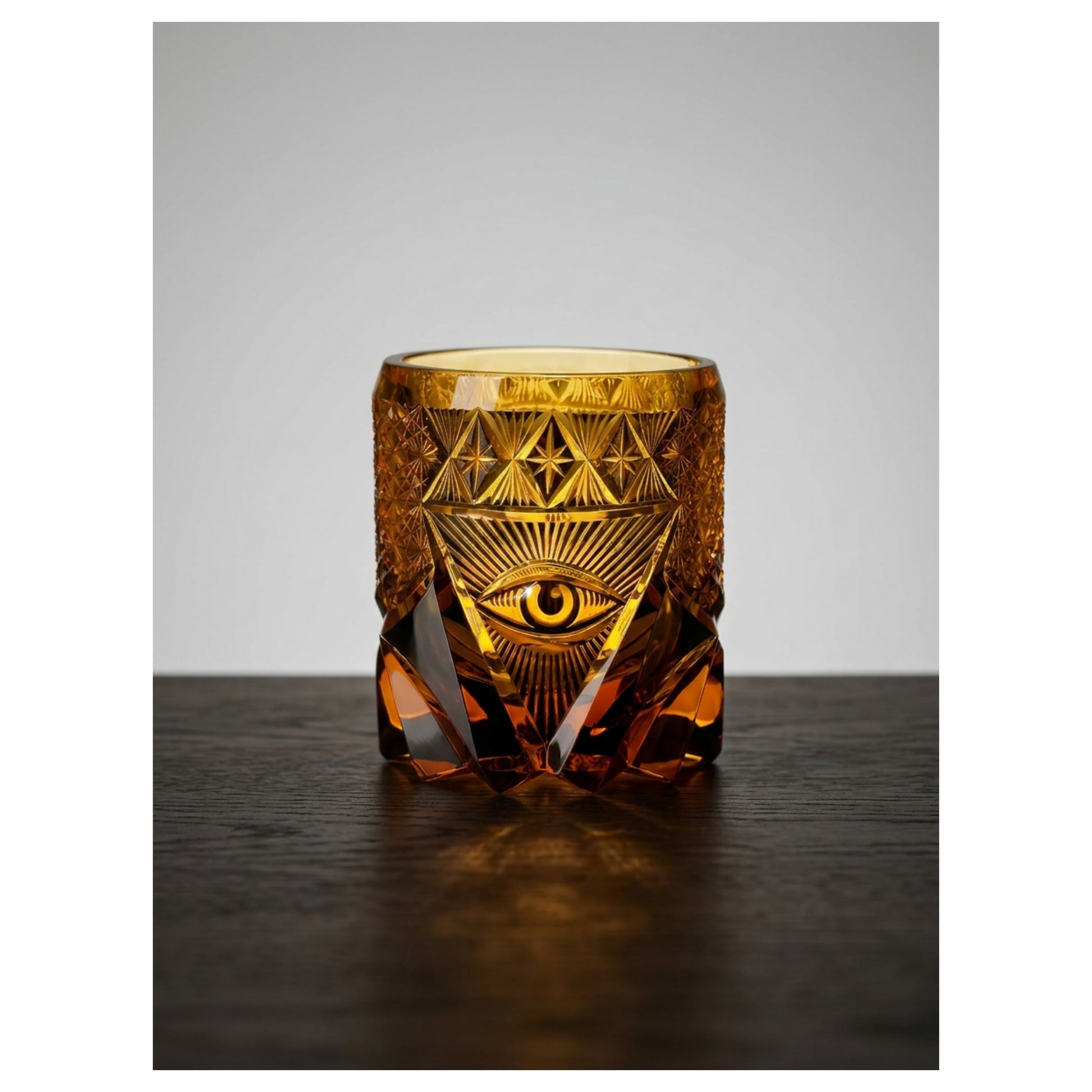 Eye of Providence Edo Kiriko Whiskey Glass