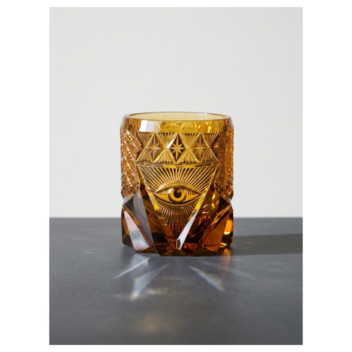 Eye of Providence Edo Kiriko Whiskey Glass