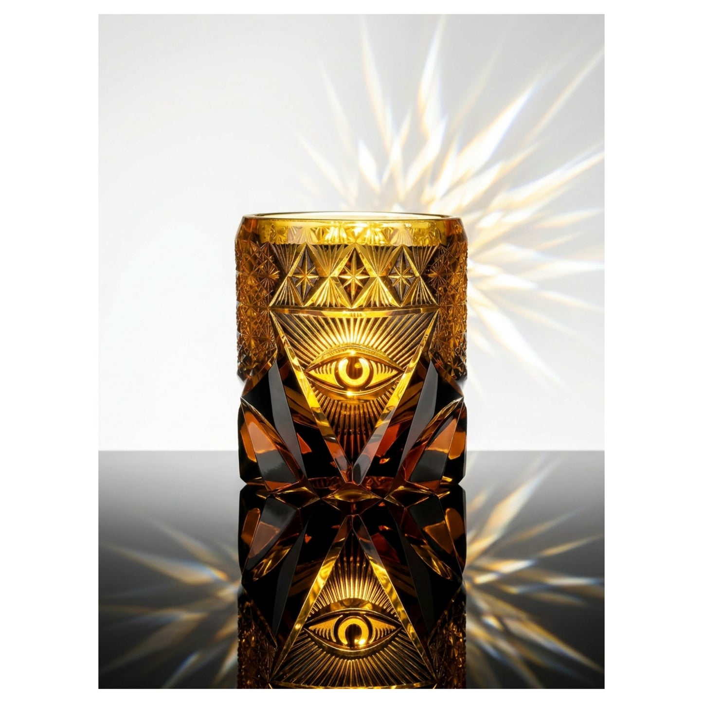 Eye of Providence Edo Kiriko Whiskey Glass