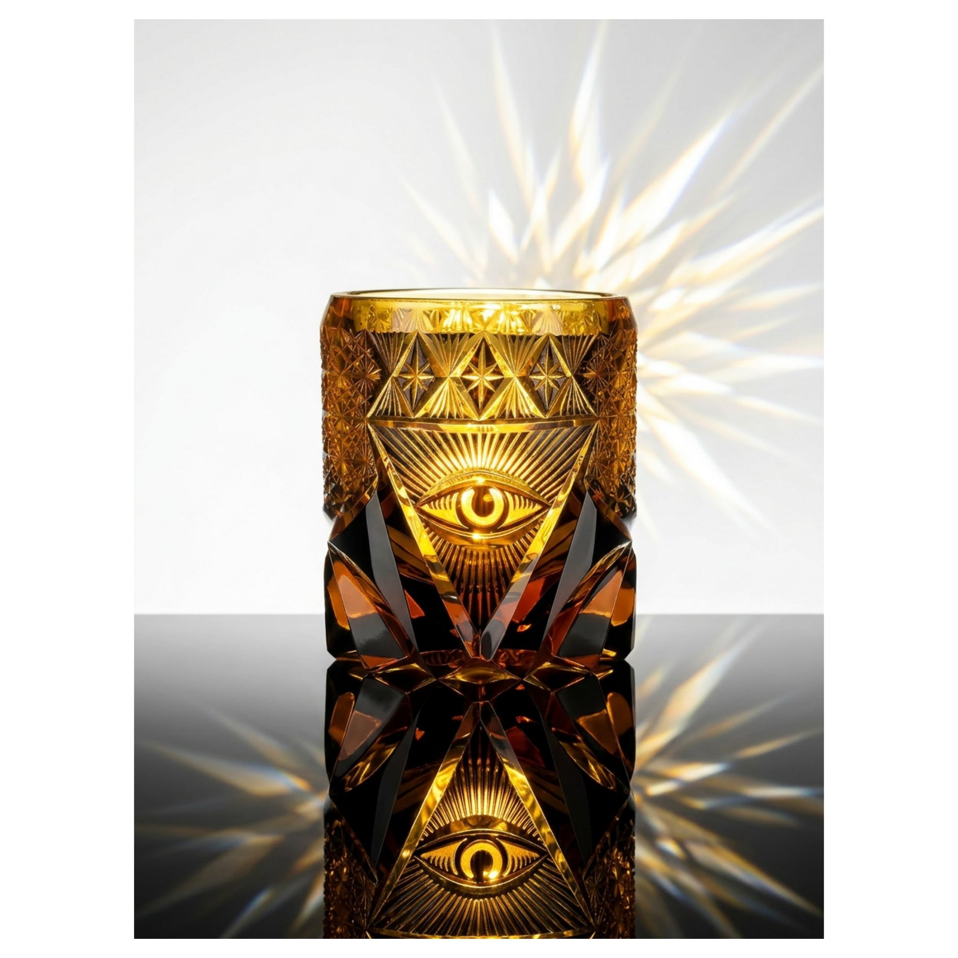 Eye of Providence Edo Kiriko Whiskey Glass