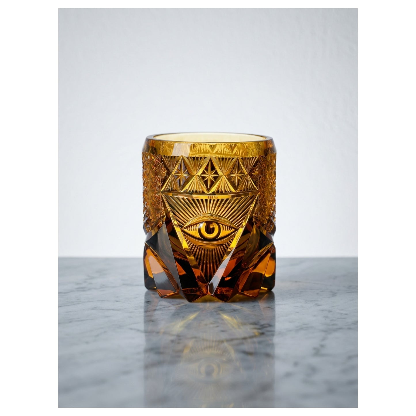 Eye of Providence Edo Kiriko Whiskey Glass