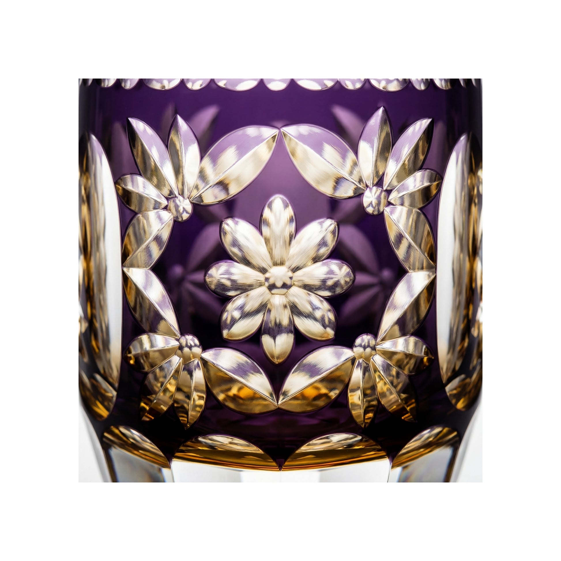 Hanamari Edo Kiriko Whiskey Glass