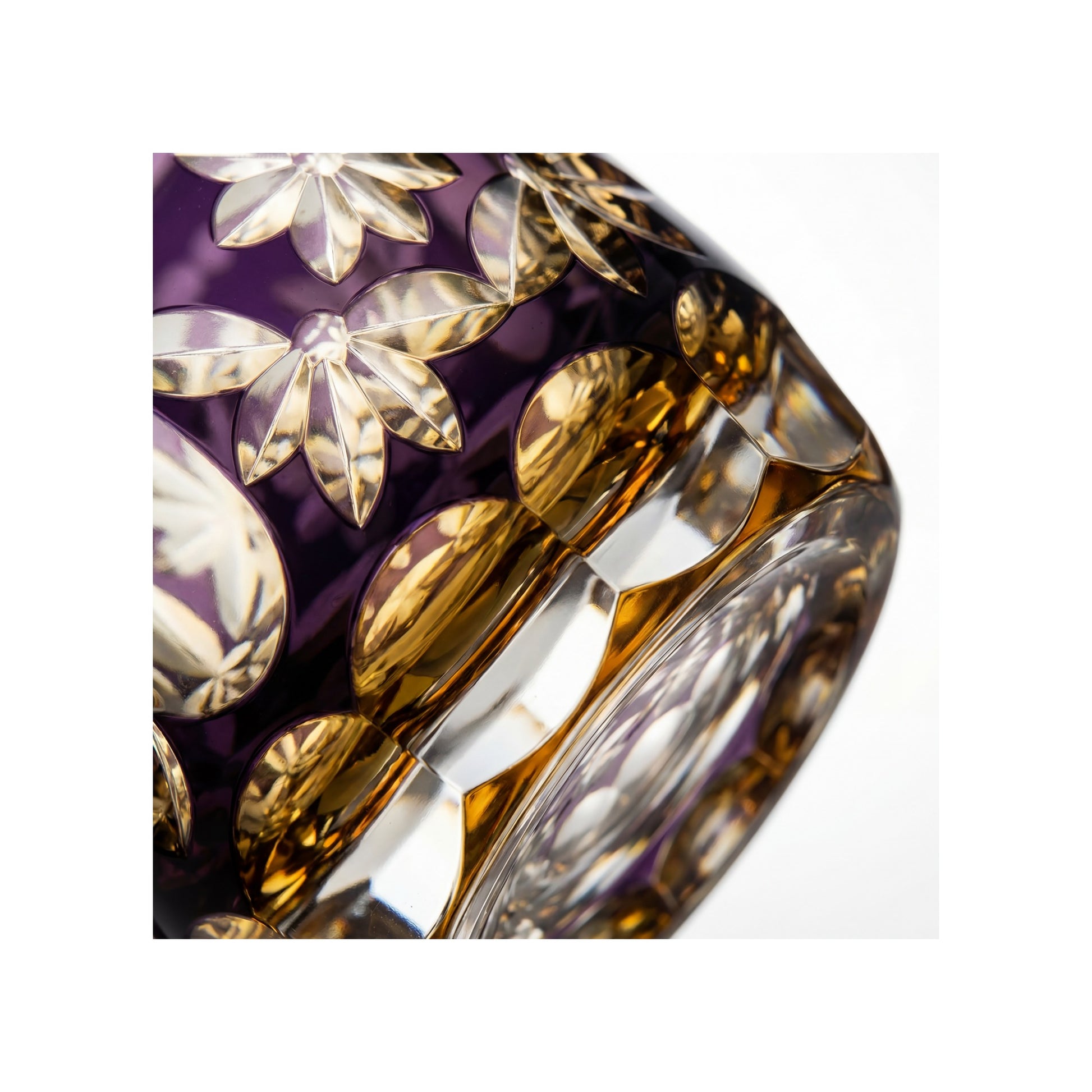 Hanamari Edo Kiriko Whiskey Glass