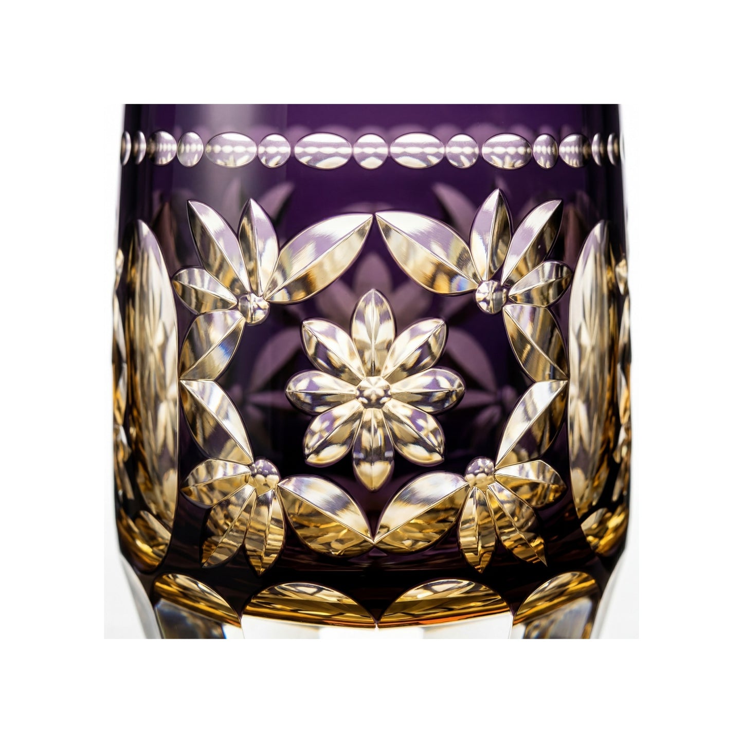 Hanamari Edo Kiriko Whiskey Glass