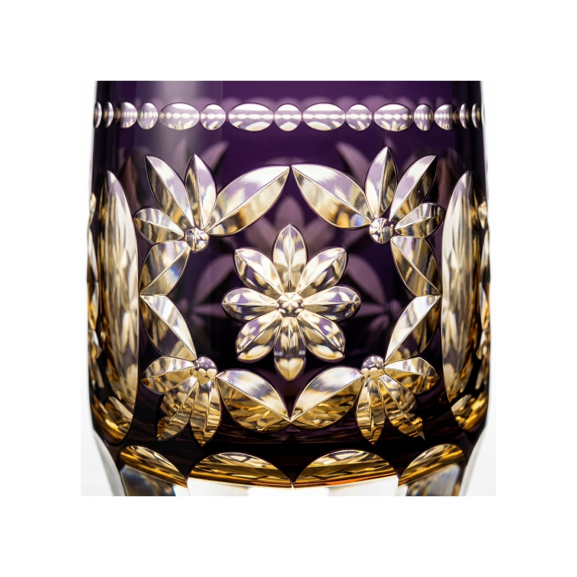 Hanamari Edo Kiriko Whiskey Glass