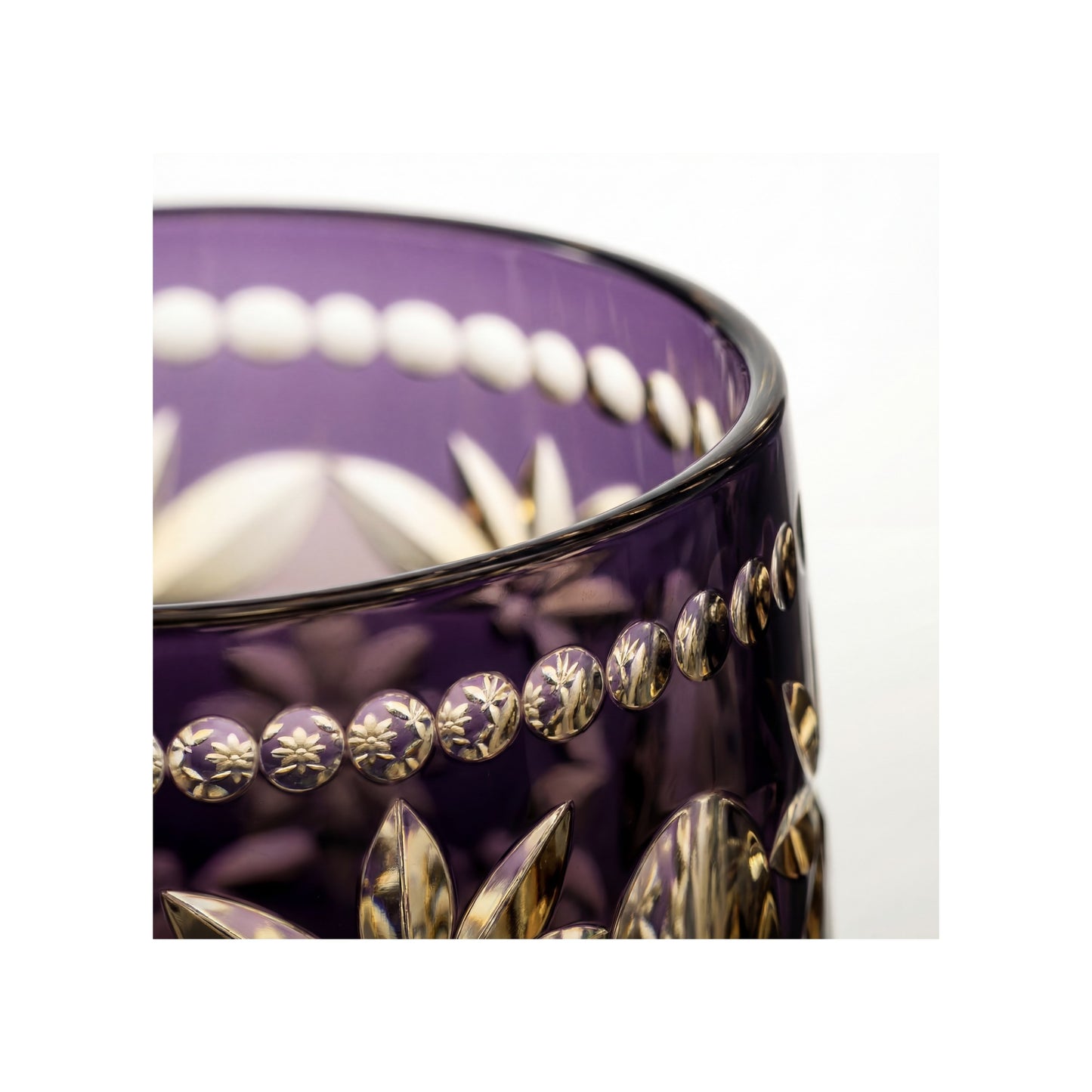 Hanamari Edo Kiriko Whiskey Glass