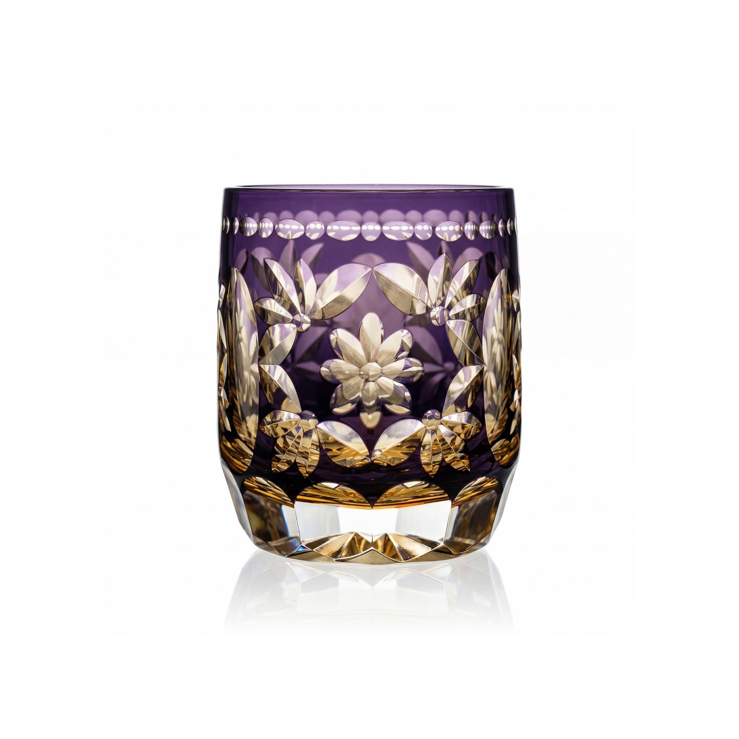 Hanamari Edo Kiriko Whiskey Glass