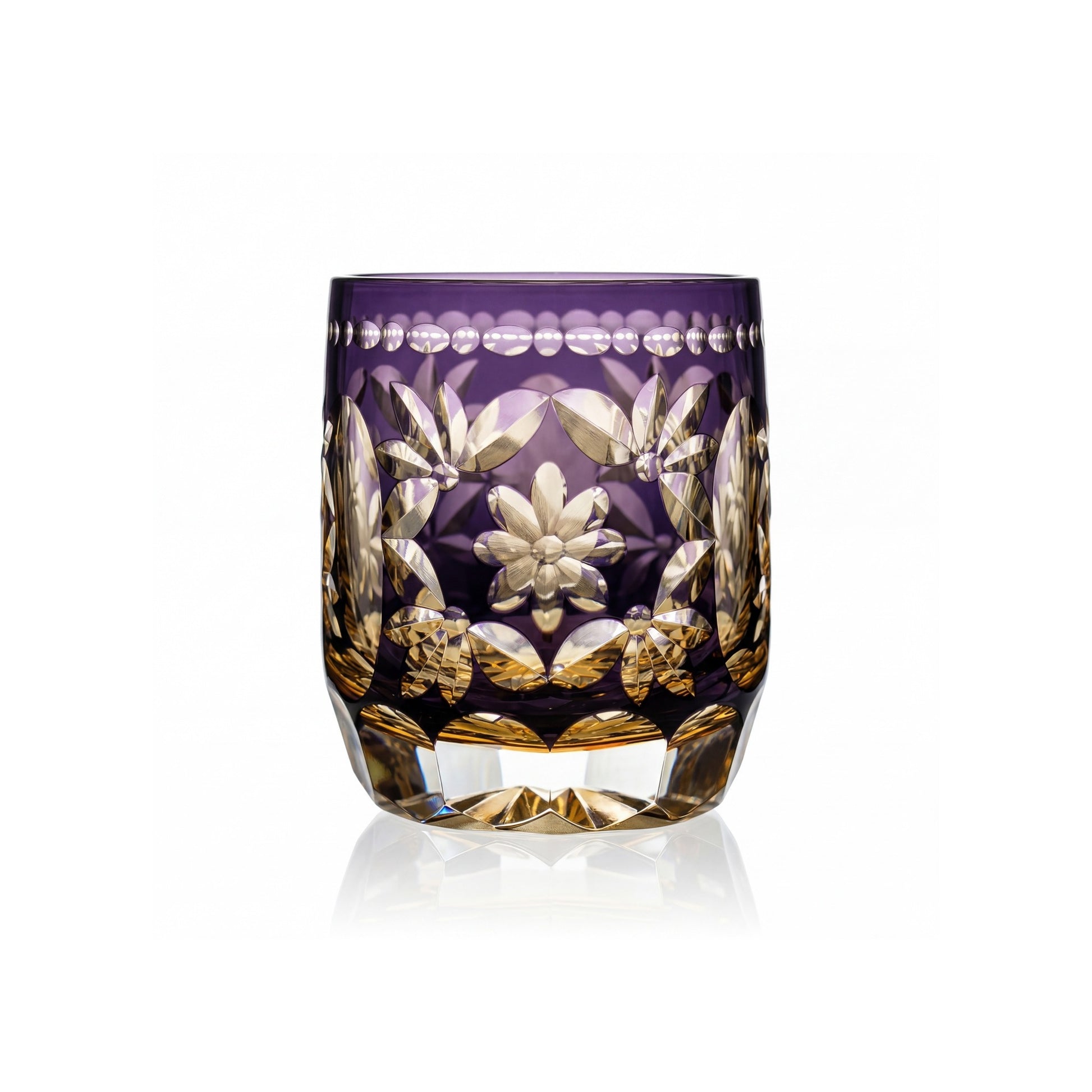 Hanamari Edo Kiriko Whiskey Glass