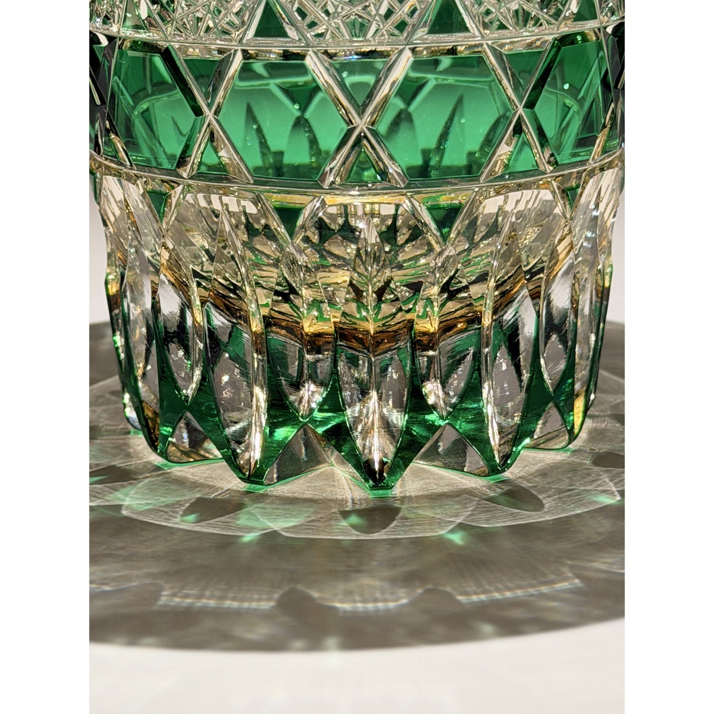 Fluorite Edo Kiriko Whiskey Glass