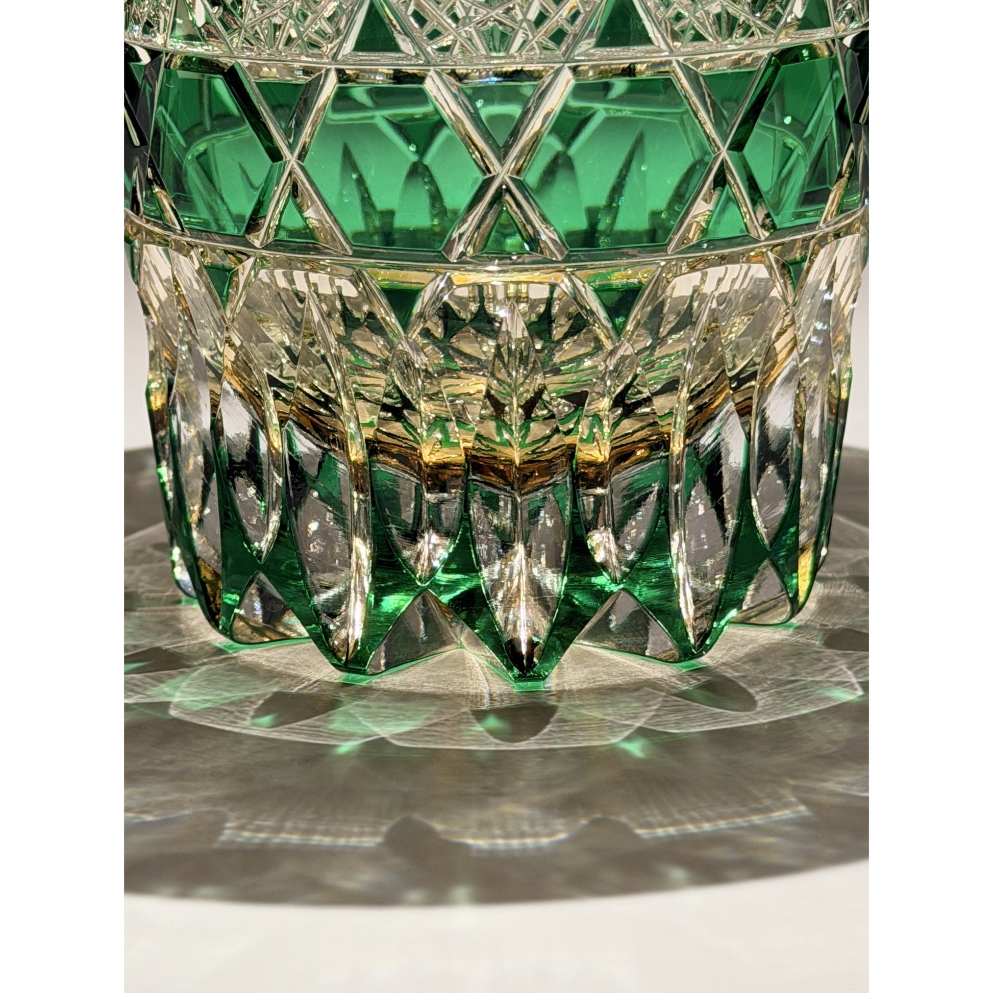 Fluorite Edo Kiriko Whiskey Glass